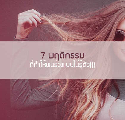 ปัญหาผมเสีย