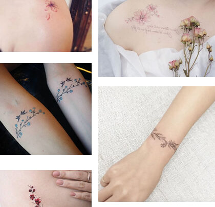 ลายสักผู้หญิงเล็กๆ แต่เซ็กซี่