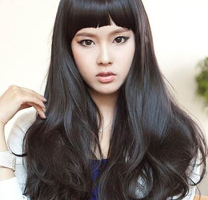 ทรงผมหน้าม้าโค้งเกาหลี